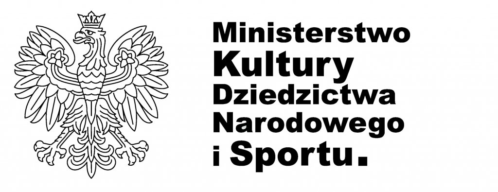 Logo Ministerstwa Kultury i dziedzictwa narodowego.