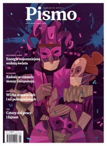 okładka numeru lutowego z tekstem