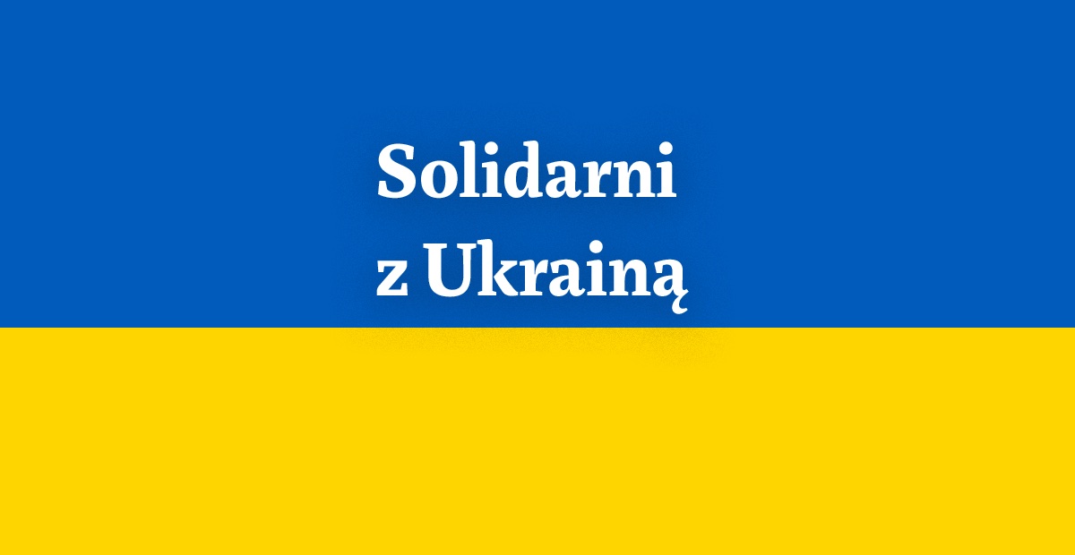 Solidarność z Ukrainą.