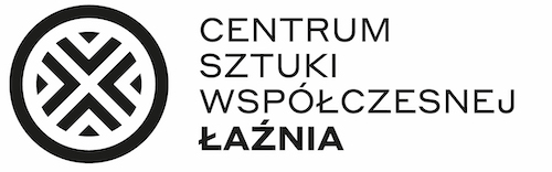Logo Centrum Sztuki Współczesnej Łaźnia w Gdańsku. 