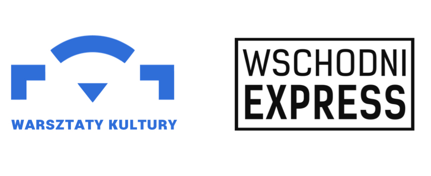 Logo Warsztatów kultury i Wschodniego Expressu.
