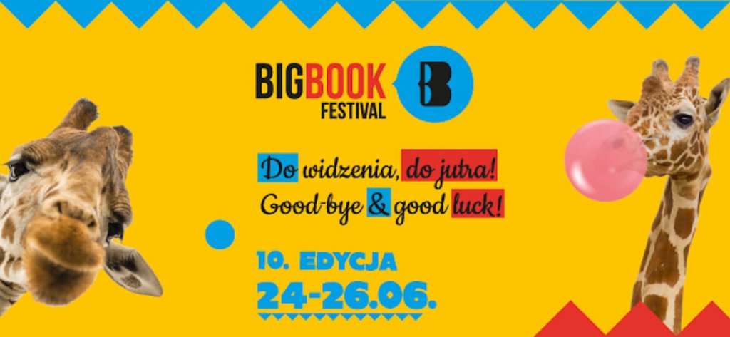 Plakat festiwalu BigBook.