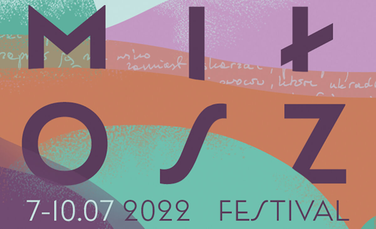 Plakat Festivalu Miłosza.