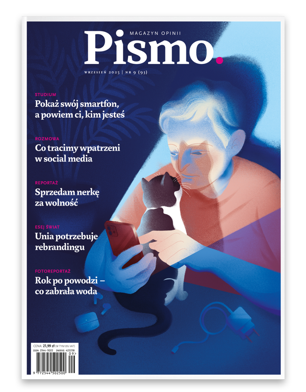 Okładka wrześniowego numeru Pisma - 09.2025. 